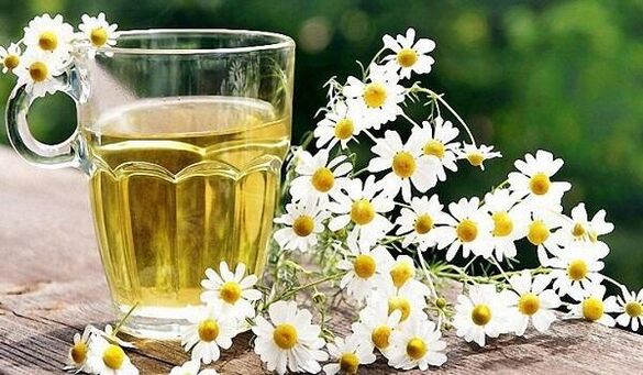Prostatit ile papatya ile çay